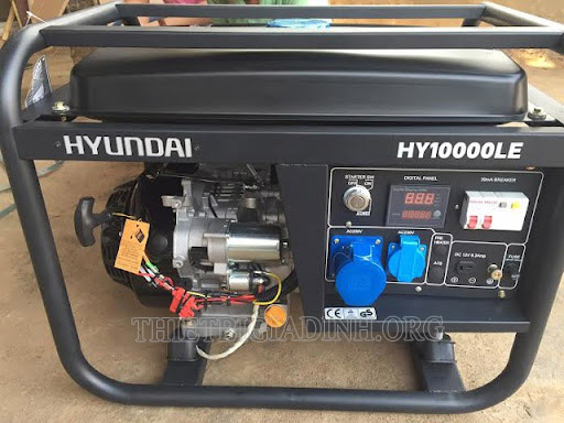 Cách sử dụng máy phát điện hyundai