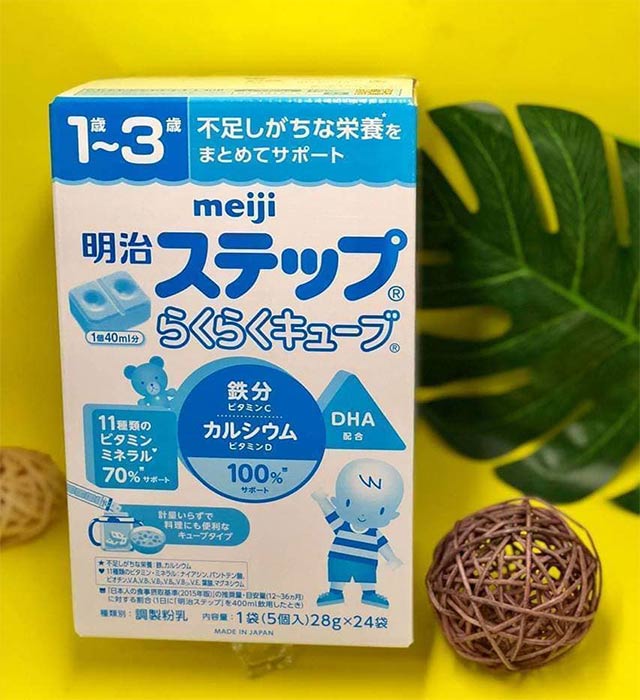  Cách pha sữa Meiji thanh số 9 sẽ có cách pha gần giống loại sữa Meiji thanh số 0 